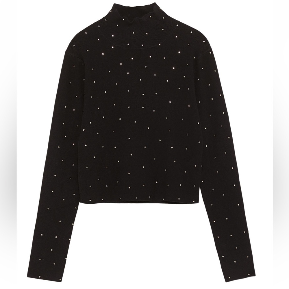 ZARA STUDDED SWEATER